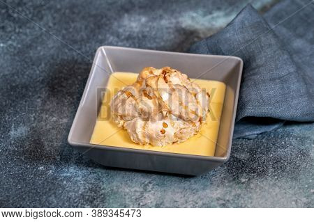 Floating Island Dessert