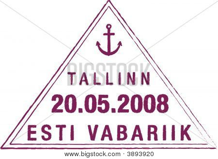 Razítko do pasu - Estonsko