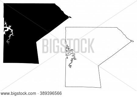Ralls County, Missouri (u.s. County, United States Of America, Usa, U.s., Us) Map Vector Illustratio