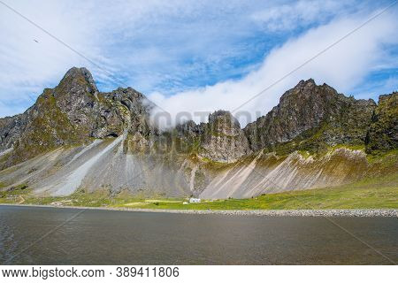 Mountain Eystrahorn In East Iceland