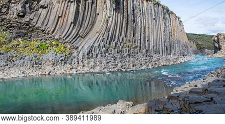 The Magnificent Studlagil Canyon In Iceland
