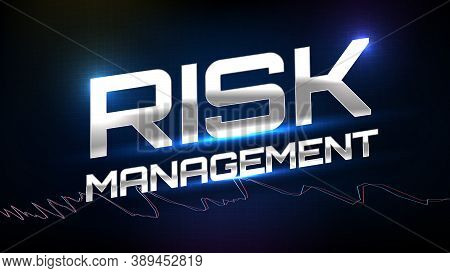 Abstract Background Of Risk Management Stock Market With Macd Rsi Strategy