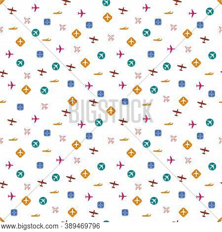 Plane Pattern. Vector & Photo (Free Trial) | Bigstock