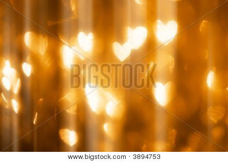 魔法のハート形ライト、デフォーカス