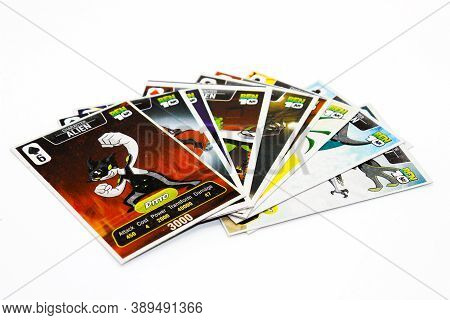 Utter Pardesh , India - Playing Cards , A Picture Of Playing Cards In Noida 17 September 2020