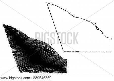 Mccracken County, Kentucky (u.s. County, United States Of America, Usa, U.s., Us) Map Vector Illustr