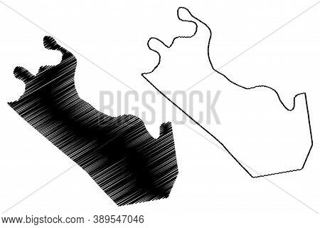 Meade County, Kentucky (u.s. County, United States Of America, Usa, U.s., Us) Map Vector Illustratio