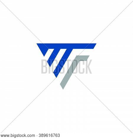 Fm  Letter Logo Design Template Vector