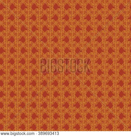 Rusty Colored Abstract Seamless Vector Pattern. Surface Pritn Design For Fabrics, Textiles, Statione