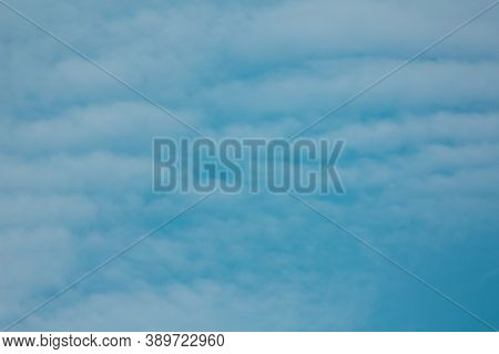 Blue Sky With Clouds. Clouds Background, White Clouds, Blue Sky.copy Space.