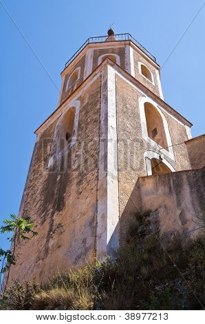 Matka kościół St. Maria Maggiore. Maratea. Basilicata. Włochy.