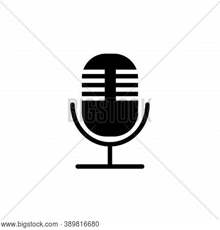Microphone Icon. Voice Chat Symbol. Vector Eps10