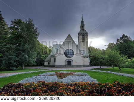 Kirkha Of The Transfiguration Of The Lord Lutheran Church In Zelenogorsk