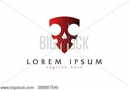 Skull Logo Suitable For Gaming Brand Etc