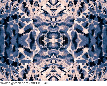 Seamless Paper. Turquoise Animal Print Room.
