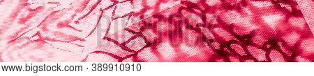 Animal  Acrylic Textured. Pink Decorative Color