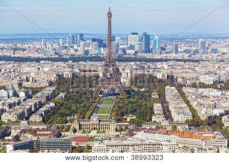 Luftbild von Paris