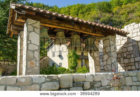 Moraca monastery, Montenegro - bells