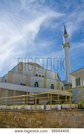 Durres, Albanië - moskee van Fatih