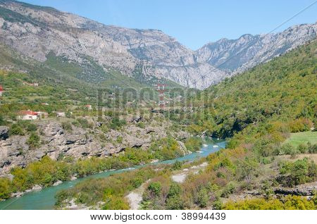 Moraca river canyon, Montenegro