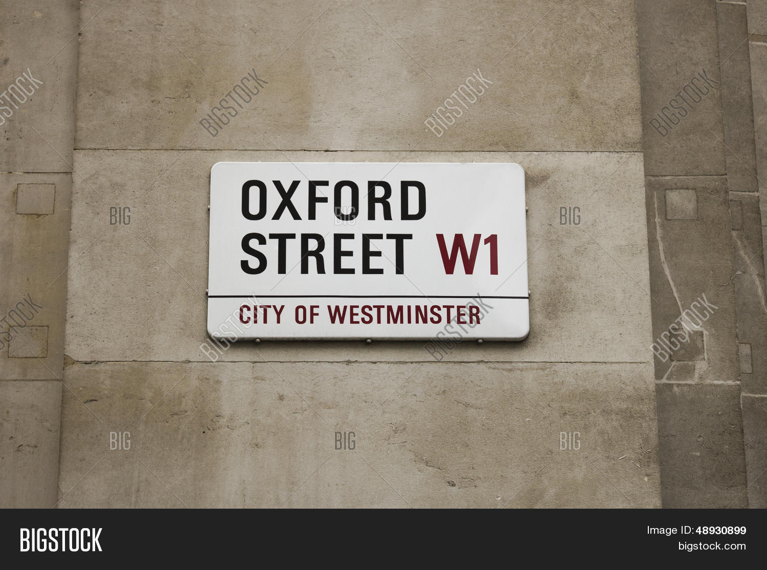 Oxford Street Sign Image & Photo (Free Trial) Bigstock