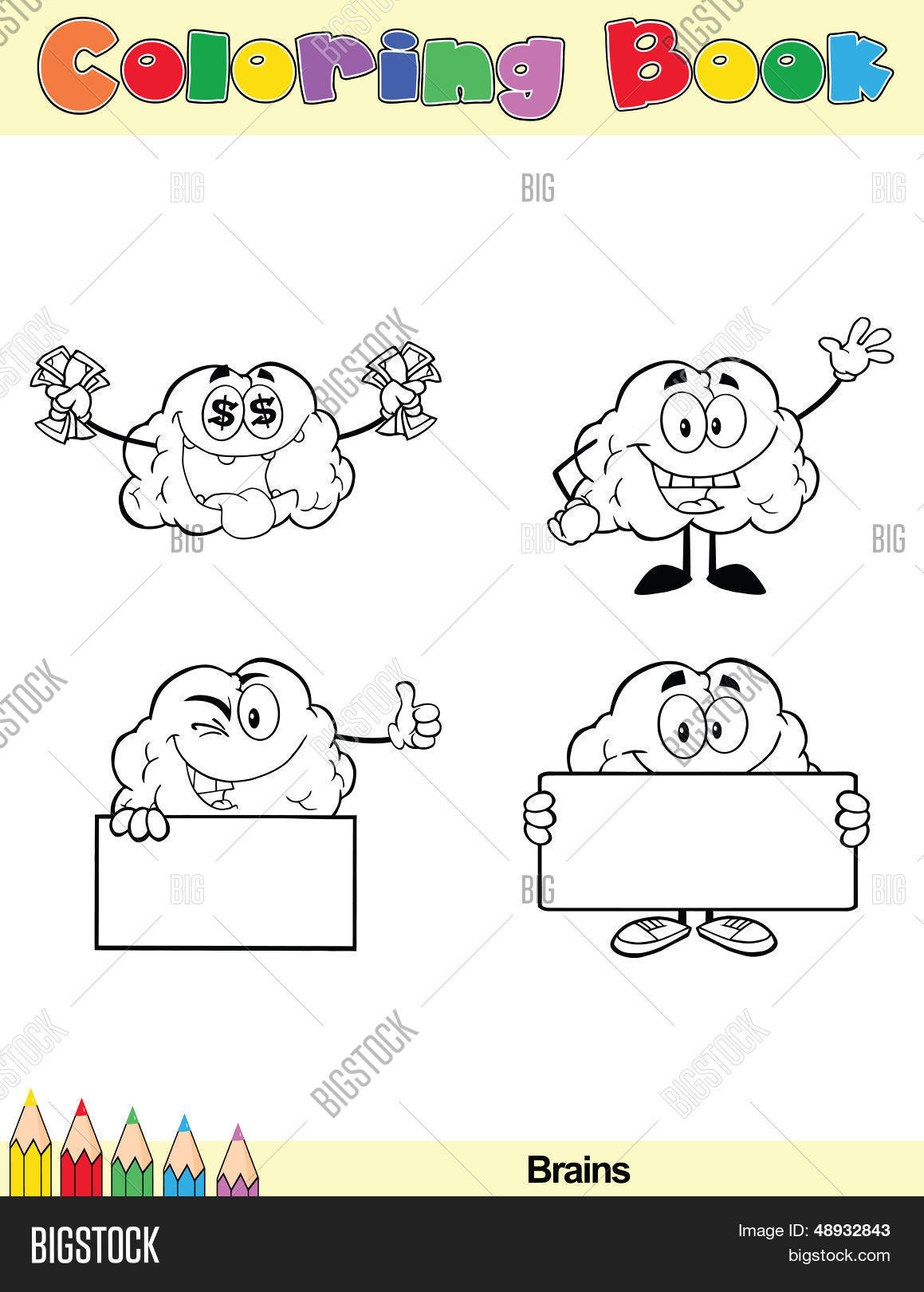 Coloring Book Page Image & Photo (Free Trial) | Bigstock