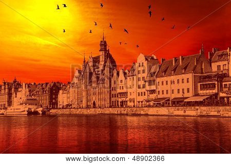 Sunset In The City