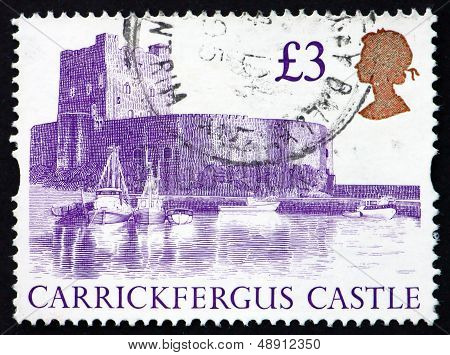 Postage Stamp Gb 1995 Carrickfergus Castle, Ireland