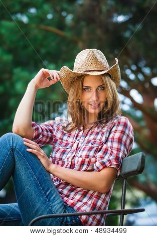 Sexy Cowgirl.
