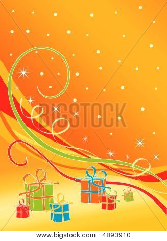 Presentes - Natal Backround