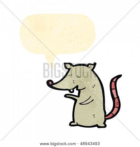 ratto retrò cartoon cigolio