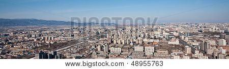 airview panorama of Beijing