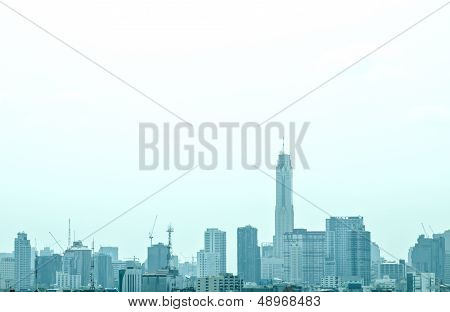 Picture of early morning of Bangkok