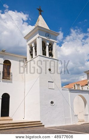 Church of SS. Maria della Luce. Mattinata. Puglia. Italy.
