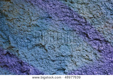 Plaster with psychedelic colors