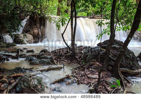 Huay mae khamin waterfalls