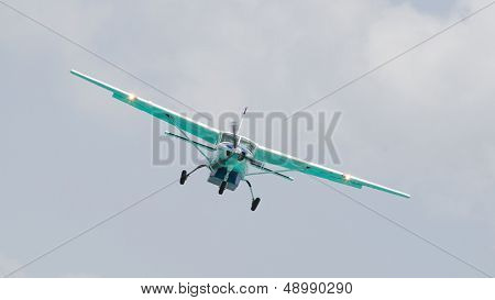 Small Plane Descending