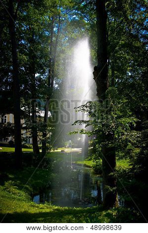 The spa town of Charles Fountain.