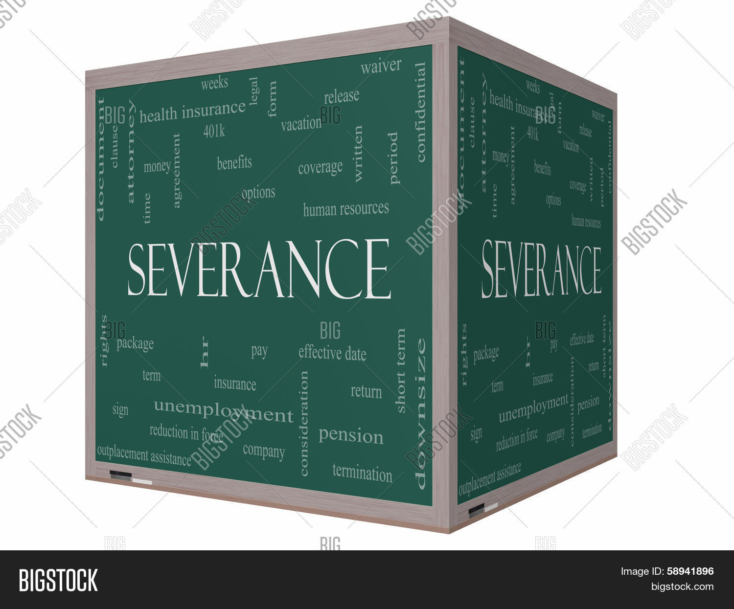 Severance Word Cloud Image & Photo (Free Trial) Bigstock