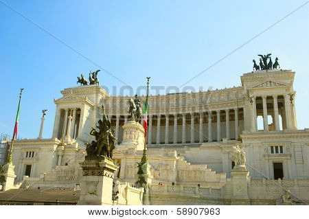 Victor Emanuel Ii Monument In Rome