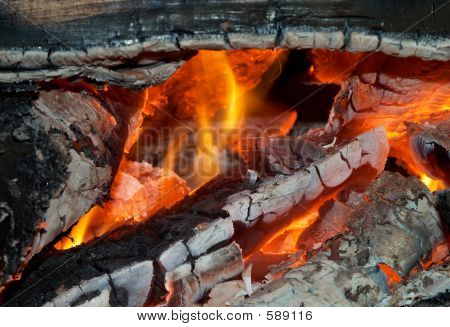 Ardiente chimenea