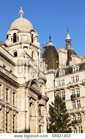Architectural detail in London, England