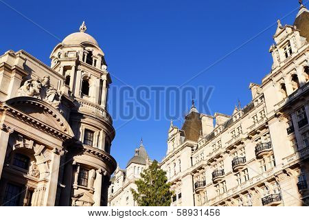 Architectural detail in London, England