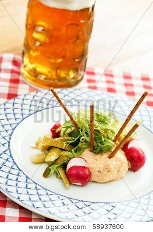 Obatzda  is a Bavarian cheese delicacy