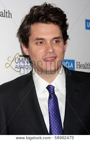 LOS ANGELES - JAN 22:  John Mayer at the UCLA Head and Neck Surgery Luminary Awards at Beverly Wilshire Hotel on January 22, 2014 in Beverly Hills, CA