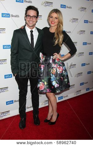 LOS ANGELES - JAN 22:  Kevin Manno, Ali Fedotowsky at the UCLA Head and Neck Surgery Luminary Awards at Beverly Wilshire Hotel on January 22, 2014 in Beverly Hills, CA