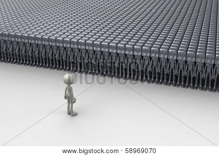 persons before the formation of slow-witted humanoids