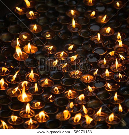 Church candles