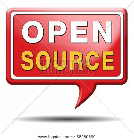 open source software program or economy freeware internet data computer sharing