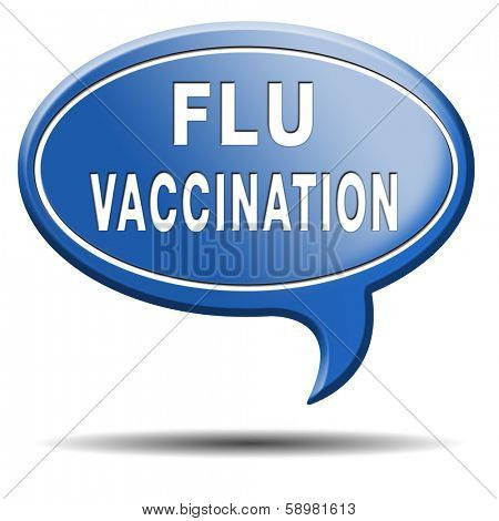 flu vaccination needle immunization shot